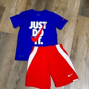 Boys Nike Short Set